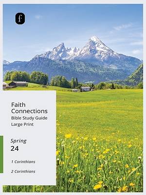 Picture of Faith Connections Adult Bible Study Guide Large Print (March/April/May 2024)
