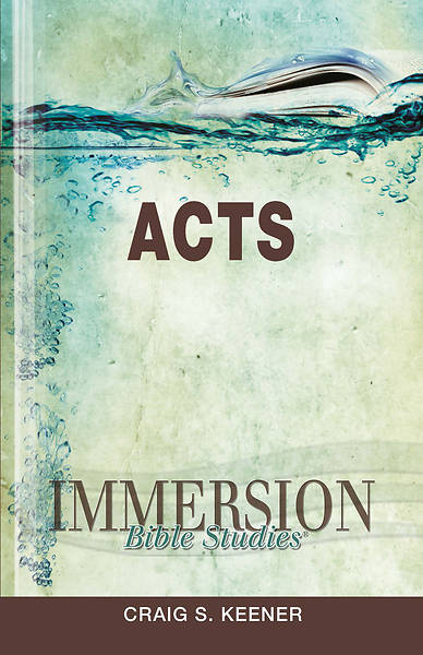 Picture of Immersion Bible Studies: Acts
