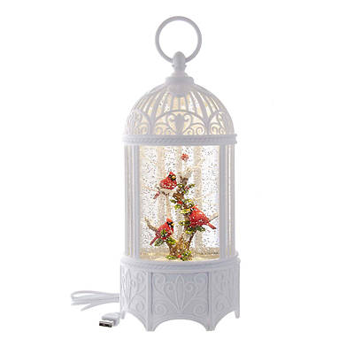 Picture of LED Battery Bird Cage Lantern With Motion
