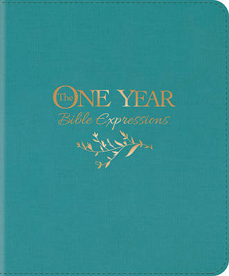 Picture of The One Year Bible Expressions (Leatherlike, Tidewater Teal)