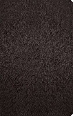 Picture of ESV Thinline Bible (Buffalo Leather, Deep Brown)