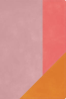 Rvr 1960 Biblia de Estudio Arcoíris, Rosa Cuarzo, Símil Piel