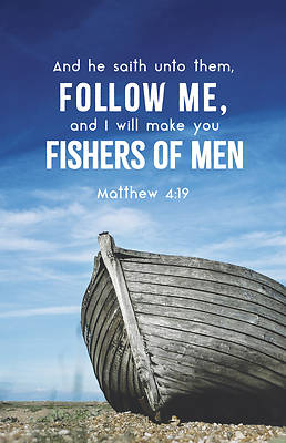 Picture of Follow Me Worship Bulletin PKG 100