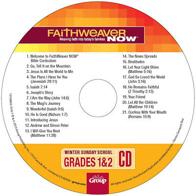 Picture of FaithWeaver NOW Grades 1-2 CD Winter 2025-2026