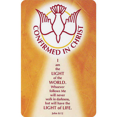 Picture of Confirmed in Christ Pocket Card (Pack of 12)