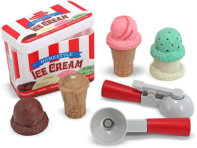 Picture of Melissa & Doug Scoop & Stack Ice Cream Cone Playset