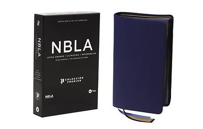 Picture of Nbla Biblia Ultrafina, Colección Premier, Azul Marino, Edición Letra Roja