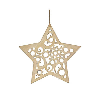 Picture of Flourish Star Hanging Ornament