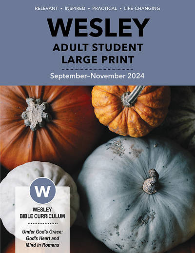 Picture of Wesley Adult Student Large Print Fall 2024