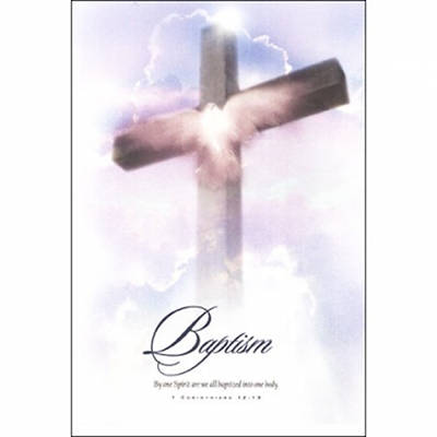 Picture of Certificate of Baptism Pack of 6