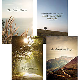 Picture of Get Well - Breaking Through Assorted Boxed Cards