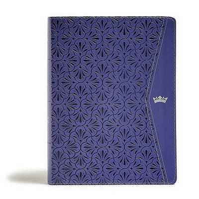 Picture of CSB Tony Evans Study Bible, Purple Leathertouch