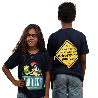 Picture of VBS 2025 Road Trip Child T-Shirt Size XL