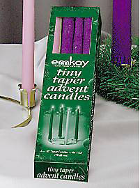 Picture of Advent Tiny Refill 10" x 7/16" Candle