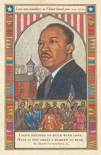 Picture of Stick With Love Martin Luther King Jr. Regular Size Bulletin
