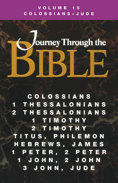 Picture of Journey Through the Bible Volume 15: Colossians - Jude Student Book