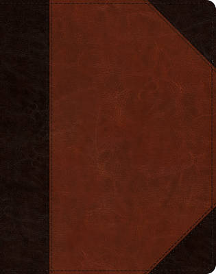 Picture of ESV Single Column Journaling Bible (Trutone, Brown/Cordovan, Portfolio Design)