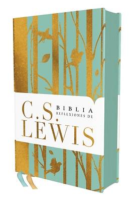 Picture of Reina Valera Revisada, Biblia Reflexiones de C. S. Lewis, Tapa Dura, Turquesa, Interior a DOS Colores, Comfort Print