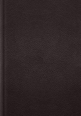 Picture of ESV Single Column Journaling Bible, Large Print (Buffalo Leather, Deep Brown)