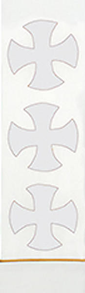 Picture of White St. Thomas Crosses Stole