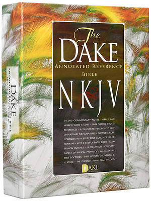 Picture of Dake NKJV Burgundy Bonded Leather