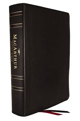 Picture of The Esv, MacArthur Study Bible, 2nd Edition, Genuine Leather, Black
