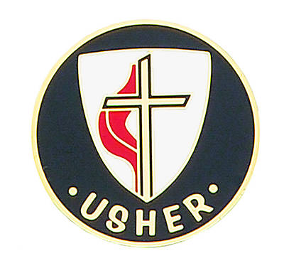 Picture of United Methodist Gold-Plated Bronze Usher Pin