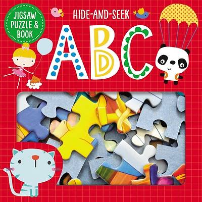 Picture of Jigsaw Puzzle and Book Hide and Seek ABC Set