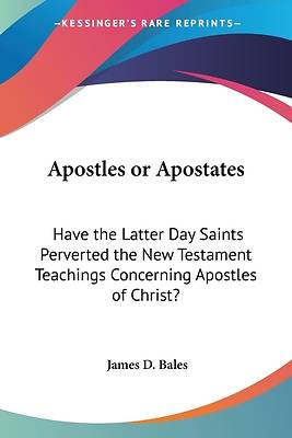 Picture of Apostles or Apostates