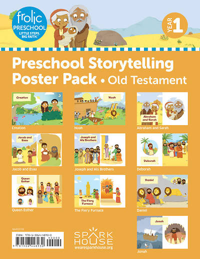 Picture of Frolic Preschool Storytelling Poster Pack Yr 1 Old Testament