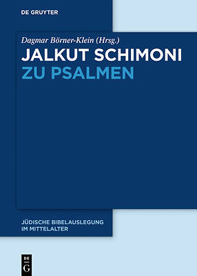 Picture of Jalkut Schimoni Zu Psalmen
