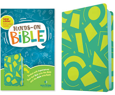 Picture of NLT Hands-On Bible, Third Edition (Leatherlike, Green Lines and Shapes)