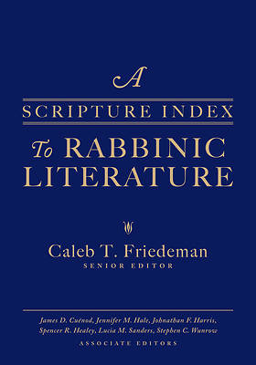 Picture of A Scripture Index to Rabbinic Literature