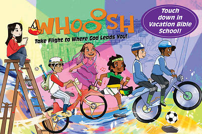 Picture of Vacation Bible School (VBS) 2019 Whooosh Invitation Postcards (Pkg of 24)
