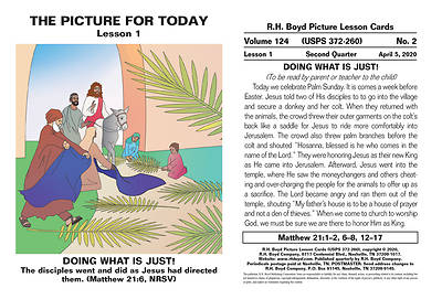 Picture of RH Boyd Children Picture Lesson Cards Qrt 2 April-June 2020