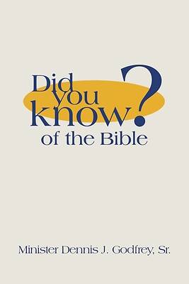 Picture of Did You Know? of the Bible