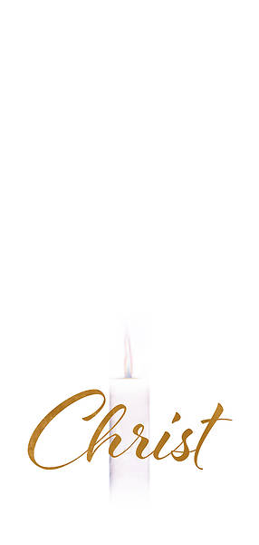Picture of Advent Christ Candle Overlay