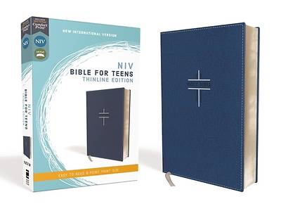 Picture of Niv, Bible for Teens, Thinline Edition, Leathersoft, Blue, Red Letter Edition, Comfort Print