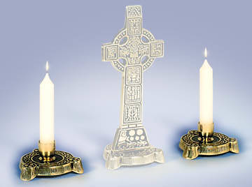 Picture of Celtic Candleholders Pair