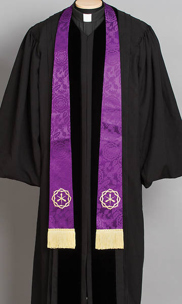 Picture of Purple Crown Of Thrones Stole