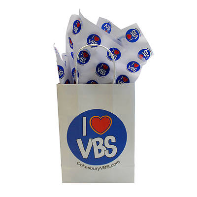 Picture of I Love VBS Gift Bag & Tissue Paper (Pkg of 12)