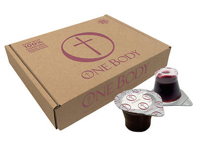 Picture of Communion Disposable Cups One Body Prefilled 50 Pack