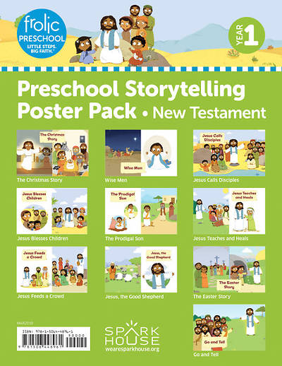 Picture of Frolic Preschool Storytelling Poster Pack Yr 1 New Testament