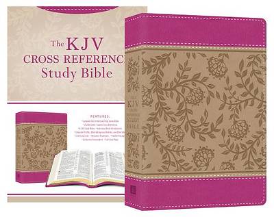 Picture of KJV Cross Reference Study Bible Compact [Peony Blossoms]