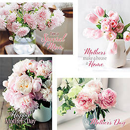 Picture of Mother's Day - Bouquets for Mom Assorted Boxed Cards