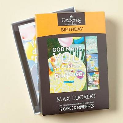 Picture of Max Lucado - Birthday Boxed Cards- Box of 12