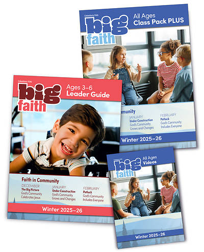 Picture of Cokesbury Kids Big Faith Winter 2025-26 Leader Kit Ages 3-6 - Digital Kit Download