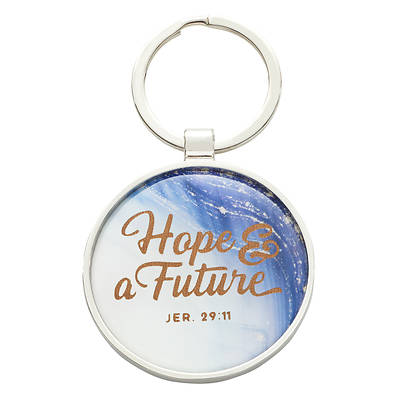 Picture of Keyring in Tin Graduation - Jeremiah 29:11