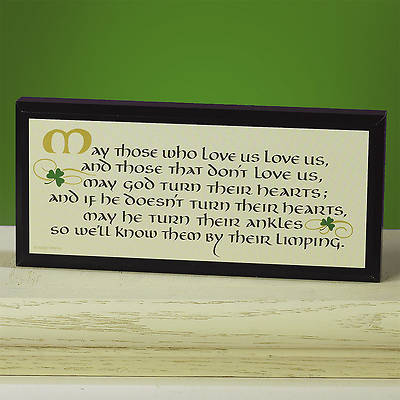 Picture of Those Who Love Us Irish Plaque