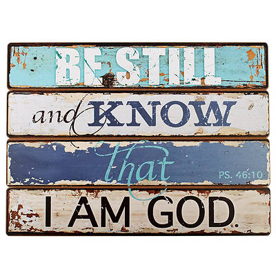 Picture of Be Still  Wall Plaque